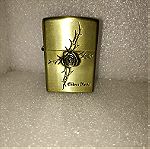  Silver Rose Zippo Style Αναπτηρας