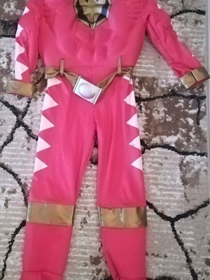 Power Ranger Red Costume like new for carnival