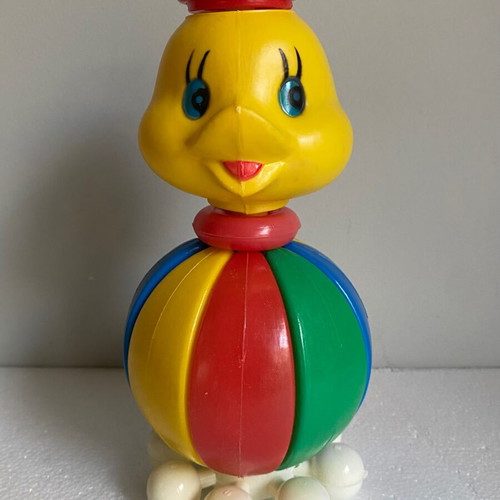 Vintage Baby Joys duck play toy for babies like new