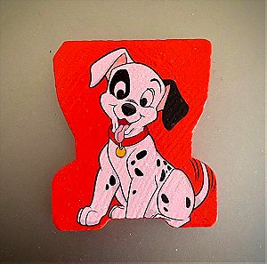 Συλλεκτικό Lidl Disney Stacks Σκυλάκι Δαλματίας ξύλινο