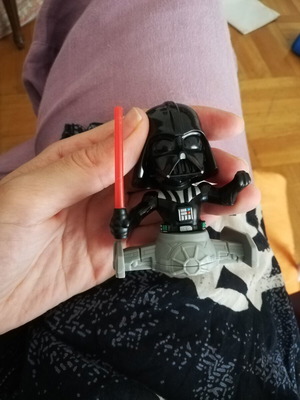 Star Wars Darth Vader red stamp