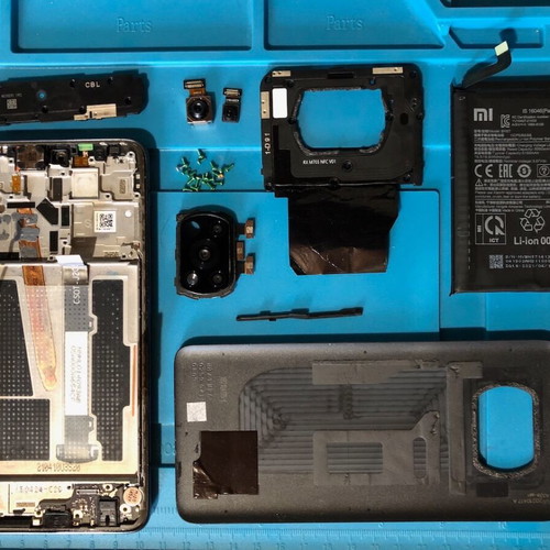 Xiaomi Poco X3 NFC spare parts used, screen and battery included