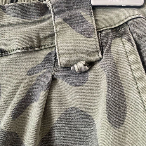 Women's jogger pants with camouflage pattern like new, size S