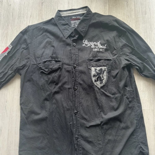 Vintage black knight shirt like new, size M