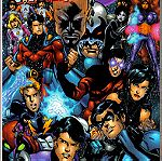  DC COMICS ΞΕΝΟΓΛΩΣΣΑ TITANS/LEGION OF SUPER-HEROES: UNIVERSE ABLAZE (2000)