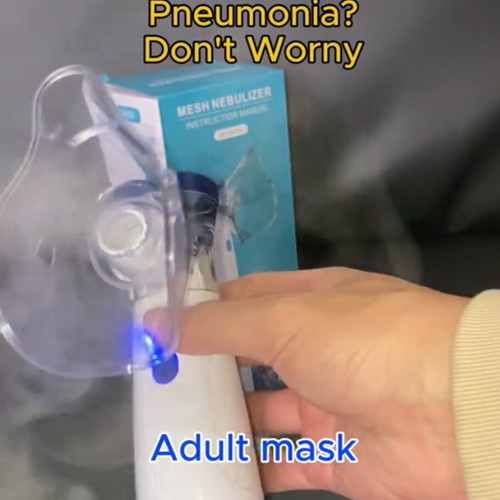 Nebulizer new for cough relief and nasal decongestion