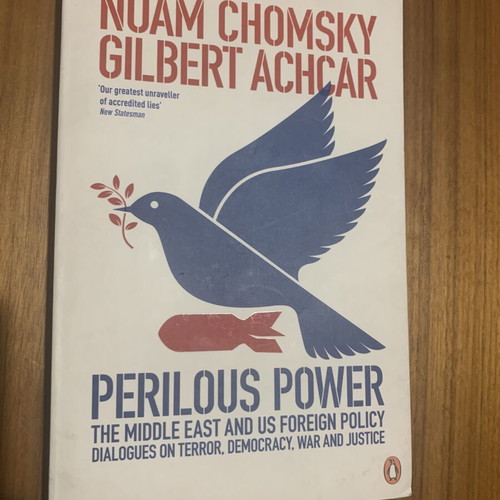 Perilous Power by Noam Chomsky and Gilbert Achcar like new, English