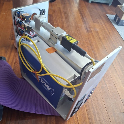 Desktop Optical Fiber Laser Marking Machine used