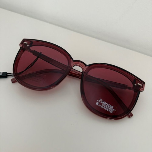 PolarSky polarized sunglasses new, red and purple