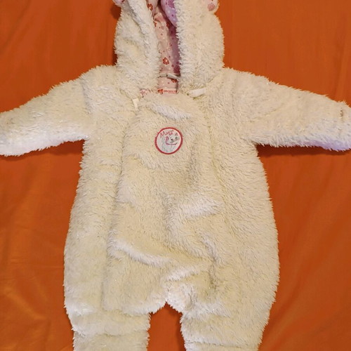 Baby girl exit suit like new, 1 month, 52 cm
