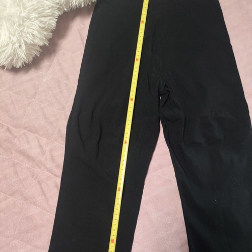 Elastic 3/4 pants used, black, size L