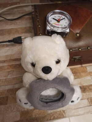 Bear Doll Clock used