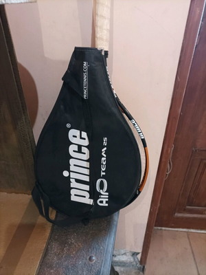 Prince tennis racket used with its case