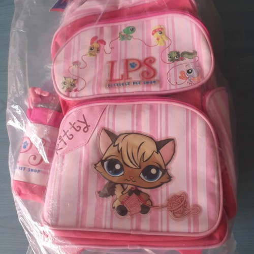 Lps Kitty School Bag with Wheels new for Girls by Nicki
