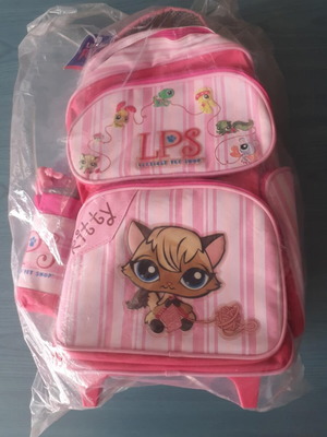 Lps Kitty School Bag with Wheels new for Girls by Nicki