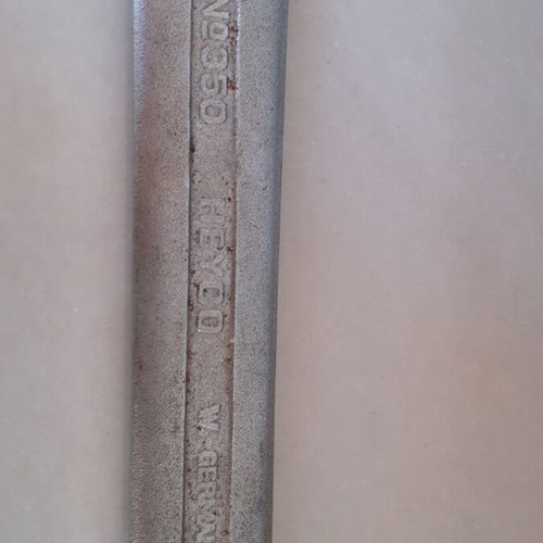 Vintage Heyco No 350 wrench used, made in W. Germany, 27x32 mm