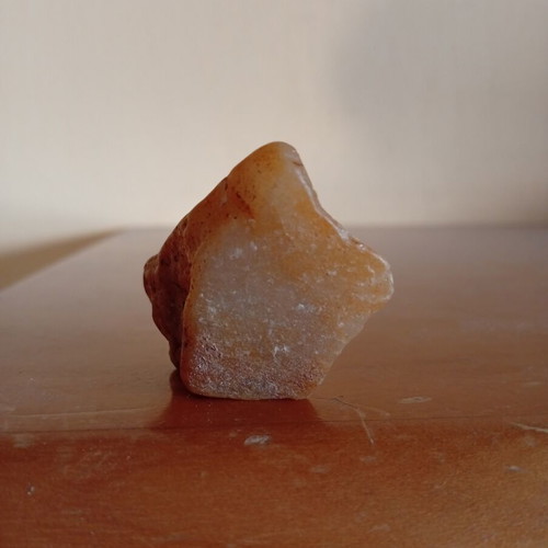 Authentic brown translucent quartz crystal