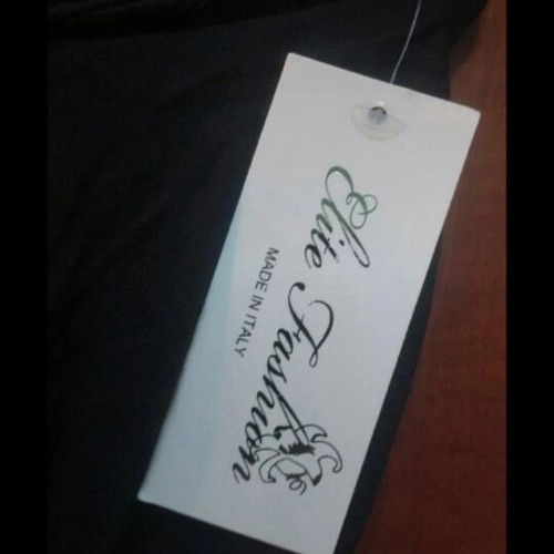 Strapless jumpsuit black one size Made in Italy