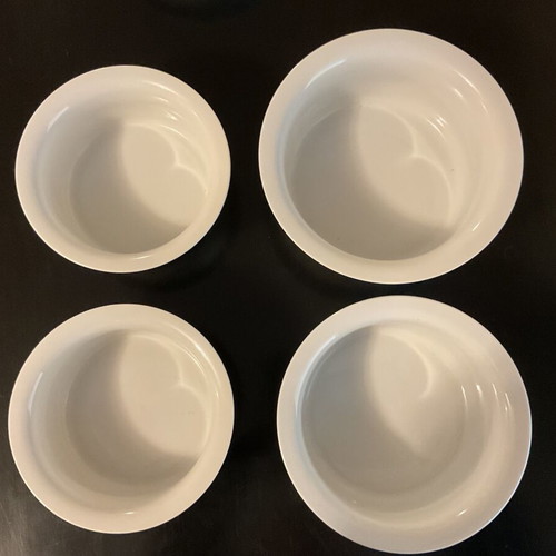 Arzberg heat-resistant bowls set of 4 like new
