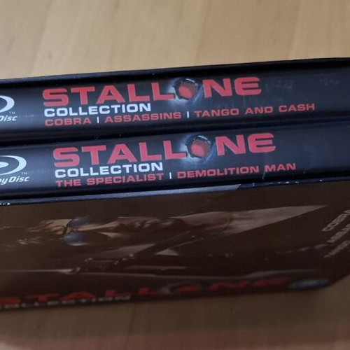 Sylvester Stallone Collection Blu-ray set of 5 action movies like new