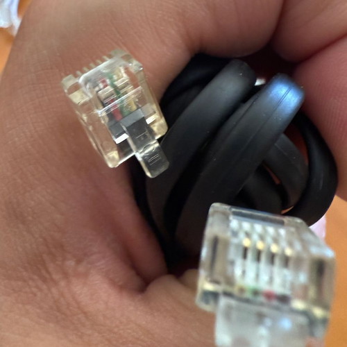 RJ11 telephone cables pack of 3 like new