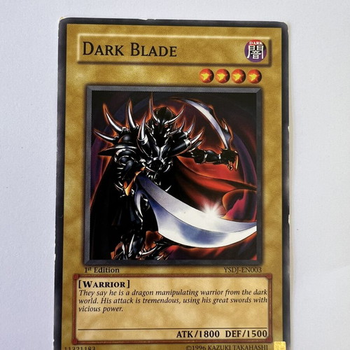 Yu-Gi-Oh! Dark Blade 1st Edition Common card used