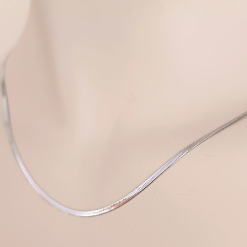 Unisex stainless steel snake chain 2mm & 3mm 40cm & 45cm new