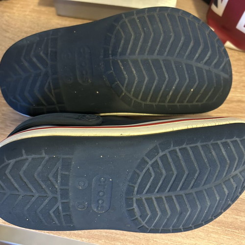 Crocs kids clogs used, dark blue size 27-28