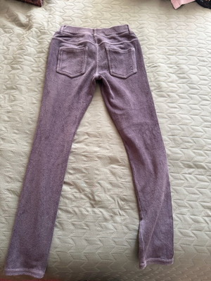Benetton gray elastic pants for 11 years old, used