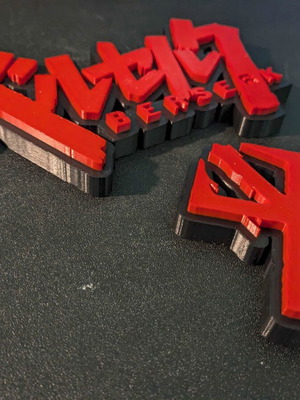 Berserk Logo και Σύμβολο 3D printed, καινούργιο, PLA+