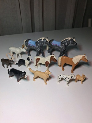 Playmobil animals used, pack of 11 pieces