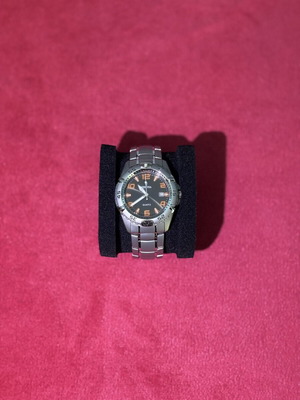 Festina Quartz Diver ρολόι καινούργιο με δερμάτινο λουρί και extras