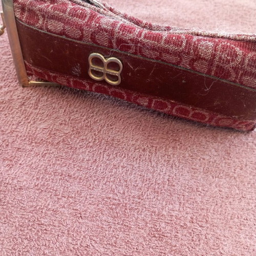 Balenciaga glasses case used, collectible piece from 1970