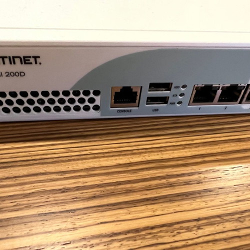 FortiMail 200D Email Security Appliance used, ideal for lab, rack mounted