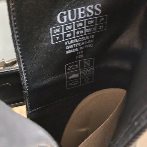 Guess suede boots new, size 40, black