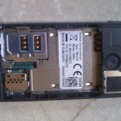 Mobile phones used, set of 4 for spare parts