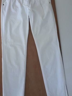 Street One cotton pants white, like new, size M