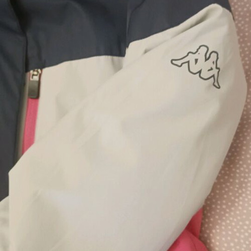 Kappa jacket like new, size L, blue and pink