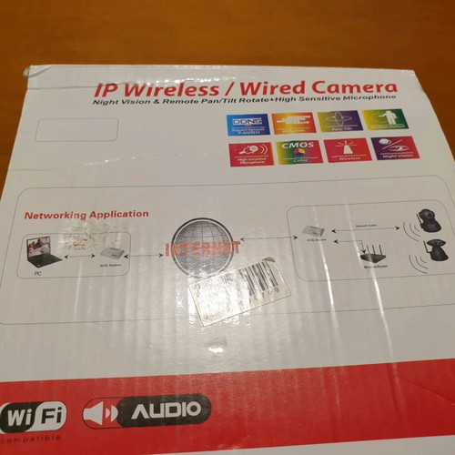 IP Wireless/Wired Security Camera new