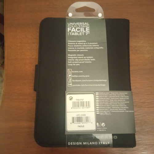 TUCANO tablet case for 7" new