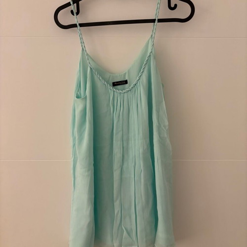 Massimo Dutti summer blouse mint size M, like new