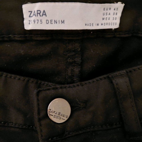 ZARA black skinny jeans like new with nice cut