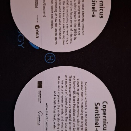 Sentinel-6 Collectible Stickers New ESA