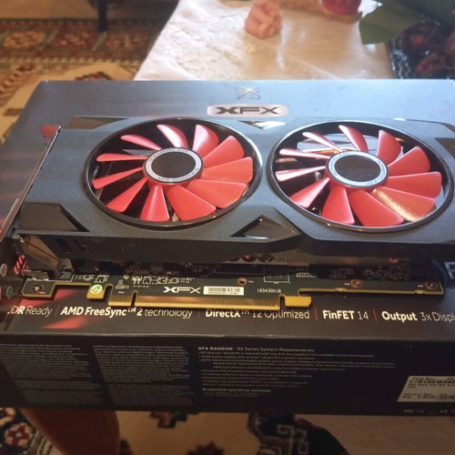 Graphics card lightly used Radeon RX 570 8GB