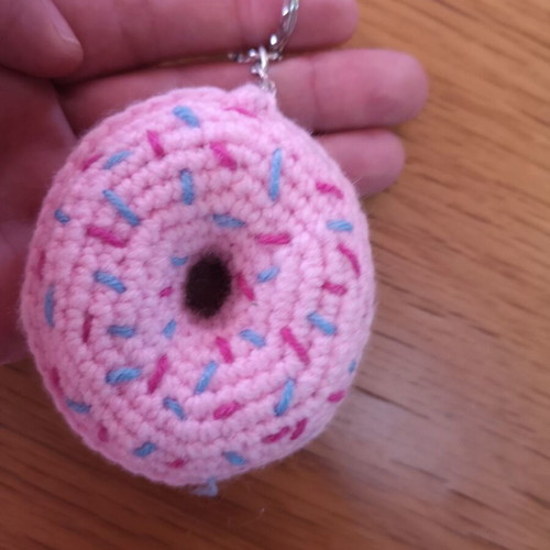 Keychain or bag accessory new, pink