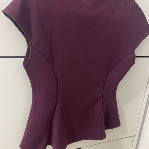 Primark Sleeveless Top Burgundy Purple Size M Like New