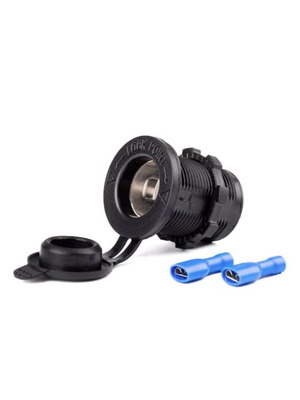 Car Lighter Socket with Cover 12V/20A