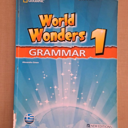 World Wonders 1 books used, set with Student's book, Workbook, Companion, Grammar