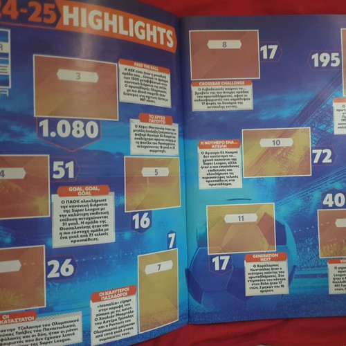 Panini Super League 2025 - 2026 Album new