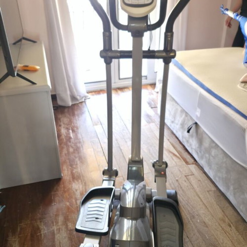 Elliptical fitness machine used